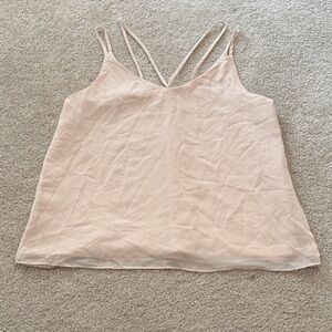Revelry Blush Double-Strap V-Neck Camisole